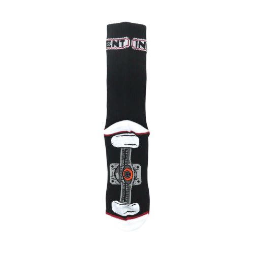  INDEPENDENT SOCKS インディペンデント ソックス 靴下 TRUCK BLACK スケートボード スケボー 5