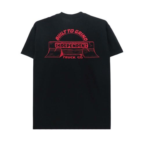 INDEPENDENT T-SHIRT インディペンデント Tシャツ BAR-RIER BLACK スケートボード スケボー 