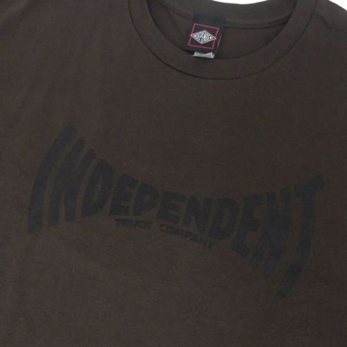  INDEPENDENT T-SHIRT インディペンデント Tシャツ SPAN DARK CHOCOLATE スケートボード スケボー 1