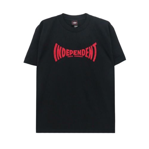 INDEPENDENT T-SHIRT インディペンデント Tシャツ SPAN BLACK スケートボード スケボー 