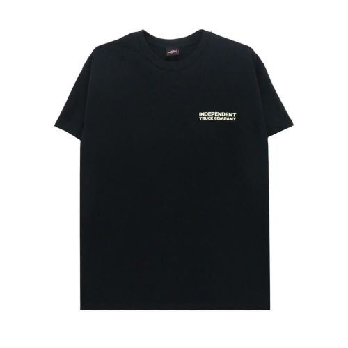  INDEPENDENT T-SHIRT インディペンデント Tシャツ ITC SMITH BLACK スケートボード スケボー 1