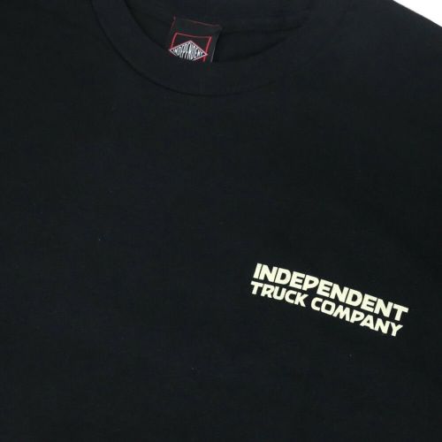  INDEPENDENT T-SHIRT インディペンデント Tシャツ ITC SMITH BLACK スケートボード スケボー 2
