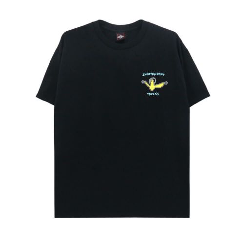  INDEPENDENT T-SHIRT インディペンデント Tシャツ GONZ HANGER BLACK スケートボード スケボー 1