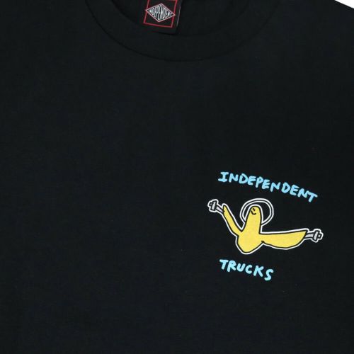  INDEPENDENT T-SHIRT インディペンデント Tシャツ GONZ HANGER BLACK スケートボード スケボー 2