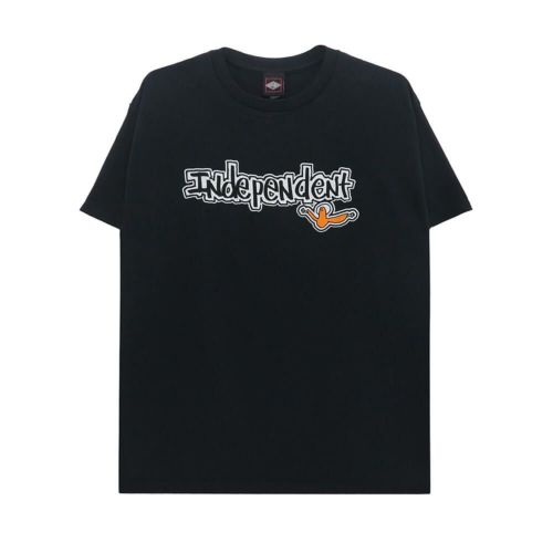  INDEPENDENT T-SHIRT インディペンデント Tシャツ GONZ BAR BLACK スケートボード スケボー 