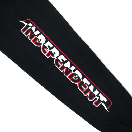 INDEPENDENT LONG SLEEVE インディペンデント ロングスリーブTシャツ BAR HOUSE BLACK スケートボード スケボー 1