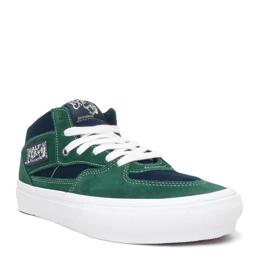 VANS SHOES バンズ シューズ スニーカー ハーフキャブ SKATE HALF CAB TARTAN BLUE/GREEN（US企画） スケートボード スケボー
