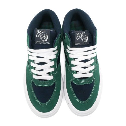 VANS SHOES バンズ シューズ スニーカー ハーフキャブ SKATE HALF CAB TARTAN BLUE/GREEN（US企画） スケートボード スケボー 1