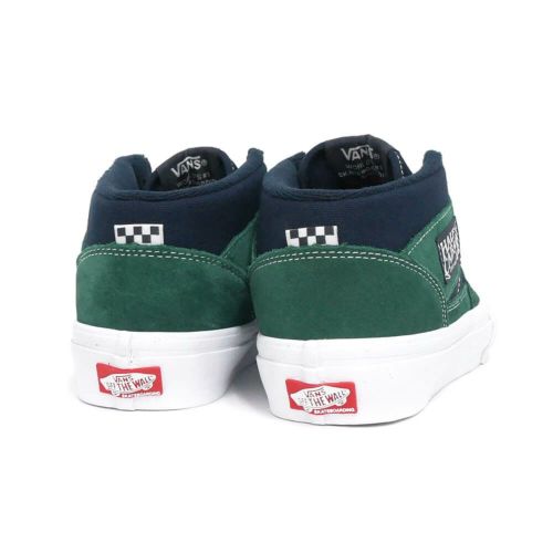 VANS SHOES バンズ シューズ スニーカー ハーフキャブ SKATE HALF CAB TARTAN BLUE/GREEN（US企画） スケートボード スケボー 2