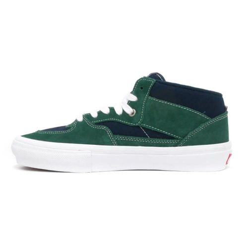 VANS SHOES バンズ シューズ スニーカー ハーフキャブ SKATE HALF CAB TARTAN BLUE/GREEN（US企画） スケートボード スケボー 4