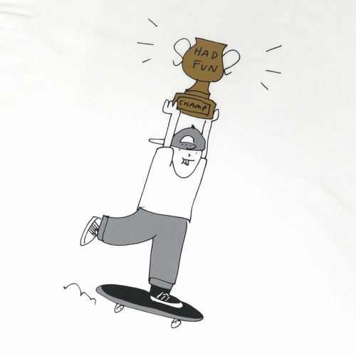 ADIDAS SKATEBOARDING LONG SLEEVE アディダススケートボーディング ロングスリーブTシャツ HJ CAMP WHITE スケートボード スケボー 1