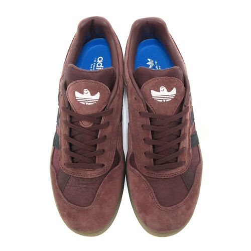 ADIDAS SKATEBOARDING SHOES アディダススケートボーディング シューズ スニーカー ALOHA SUPER JH8136 RUBY/BLACK/GUM スケートボード スケボー 1