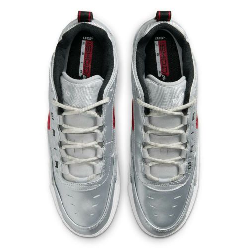 NIKE SB SHOES ナイキSB シューズ スニーカー ISHOD PRMHF3062-001 SILVER/RED スケートボード スケボー 01