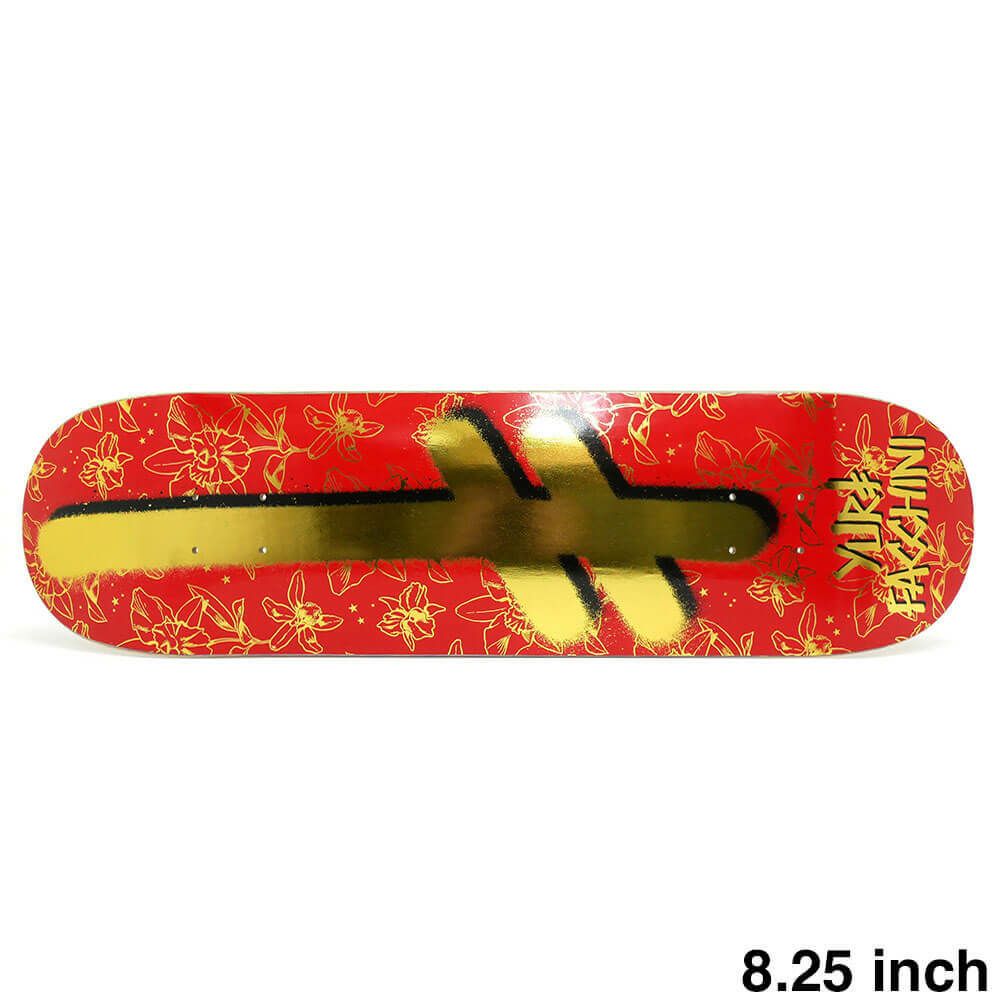 （セール）DEATHWISH DECK デスウィッシュ デッキ YURI FACCHINI GANG LOGO ORCHIDS 8.25 スケートボード スケボー