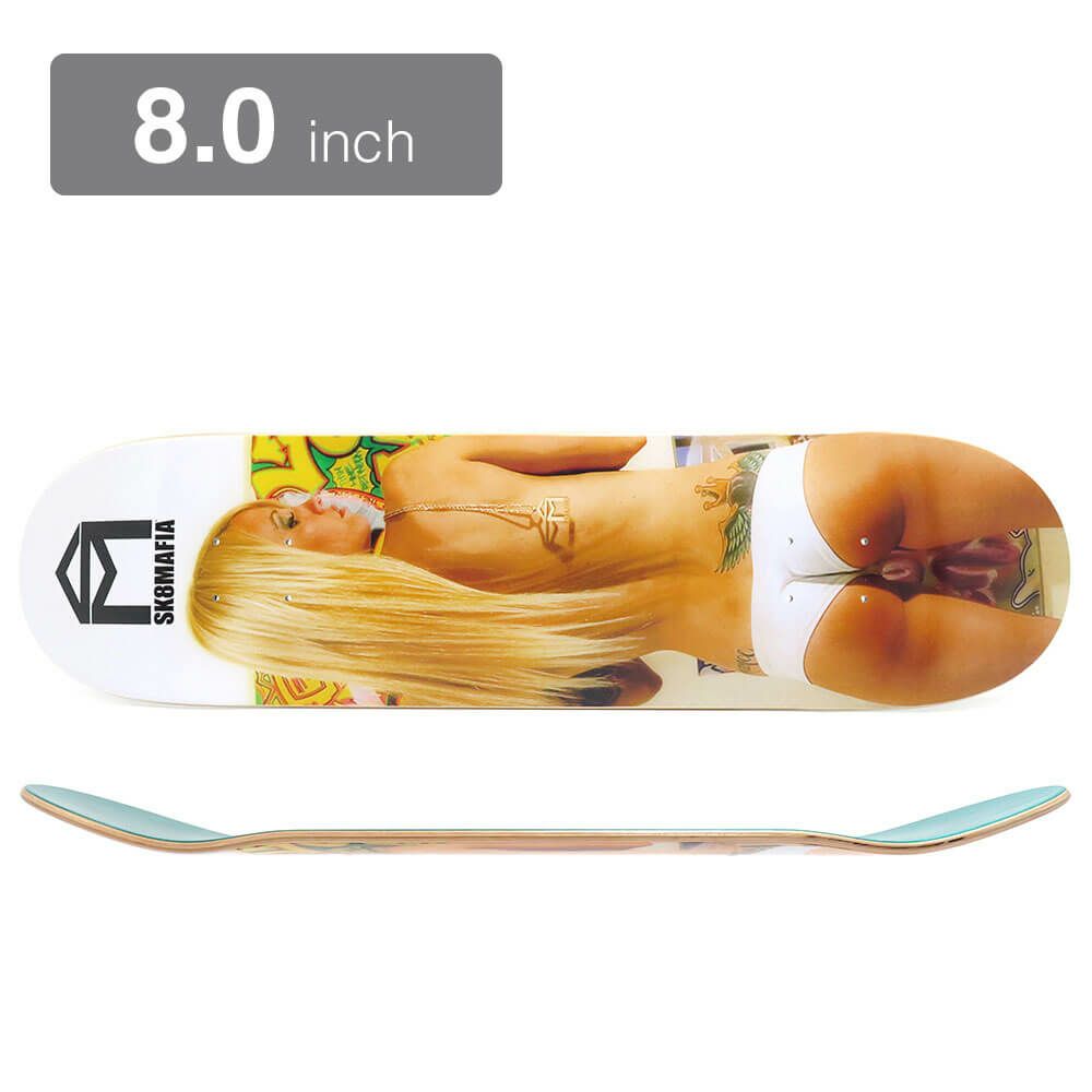 （セール）SK8MAFIA DECK スケートマフィア デッキ TEAM RUDIS 8.0 スケートボード スケボー