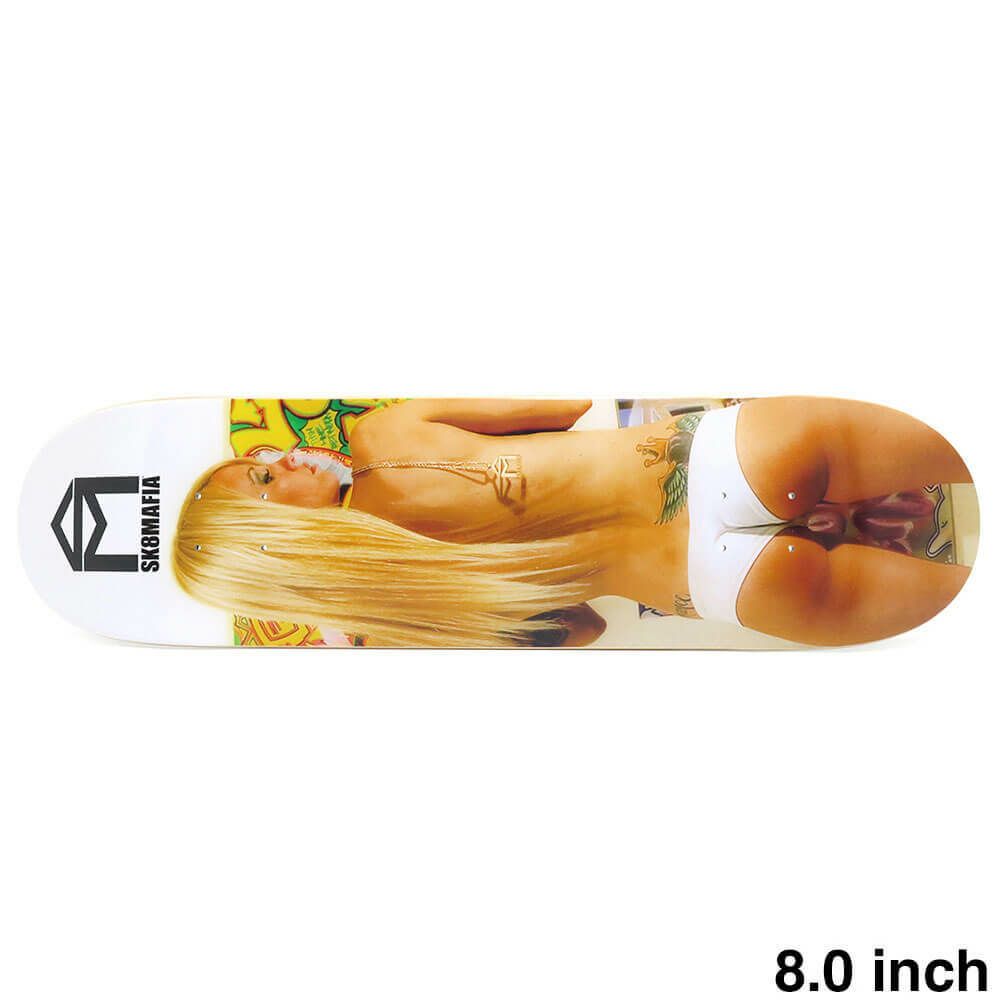 （セール）SK8MAFIA DECK スケートマフィア デッキ TEAM RUDIS 8.0 スケートボード スケボー