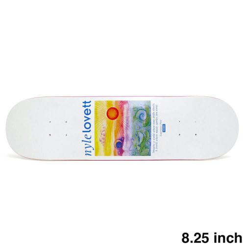 THEORIES DECK セオリーズ デッキ NYLE LOVETT PURE MOODS 8.25 スケートボード スケボー