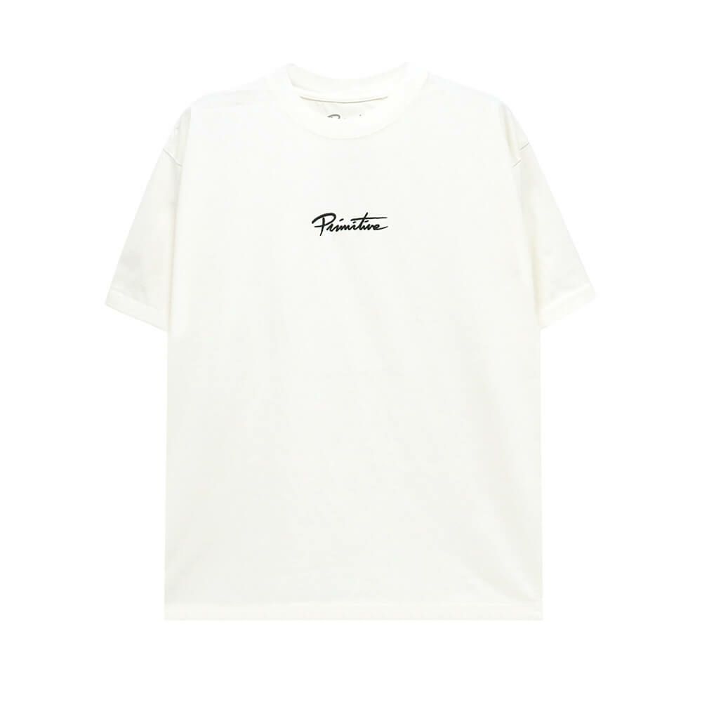 PRIMITIVE T-SHIRT プリミティブ Tシャツ MINI NUEVO HW CREAM スケートボード スケボー 