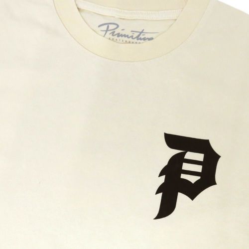 PRIMITIVE T-SHIRT プリミティブ Tシャツ DIRTY P HW CREAM スケートボード スケボー 2