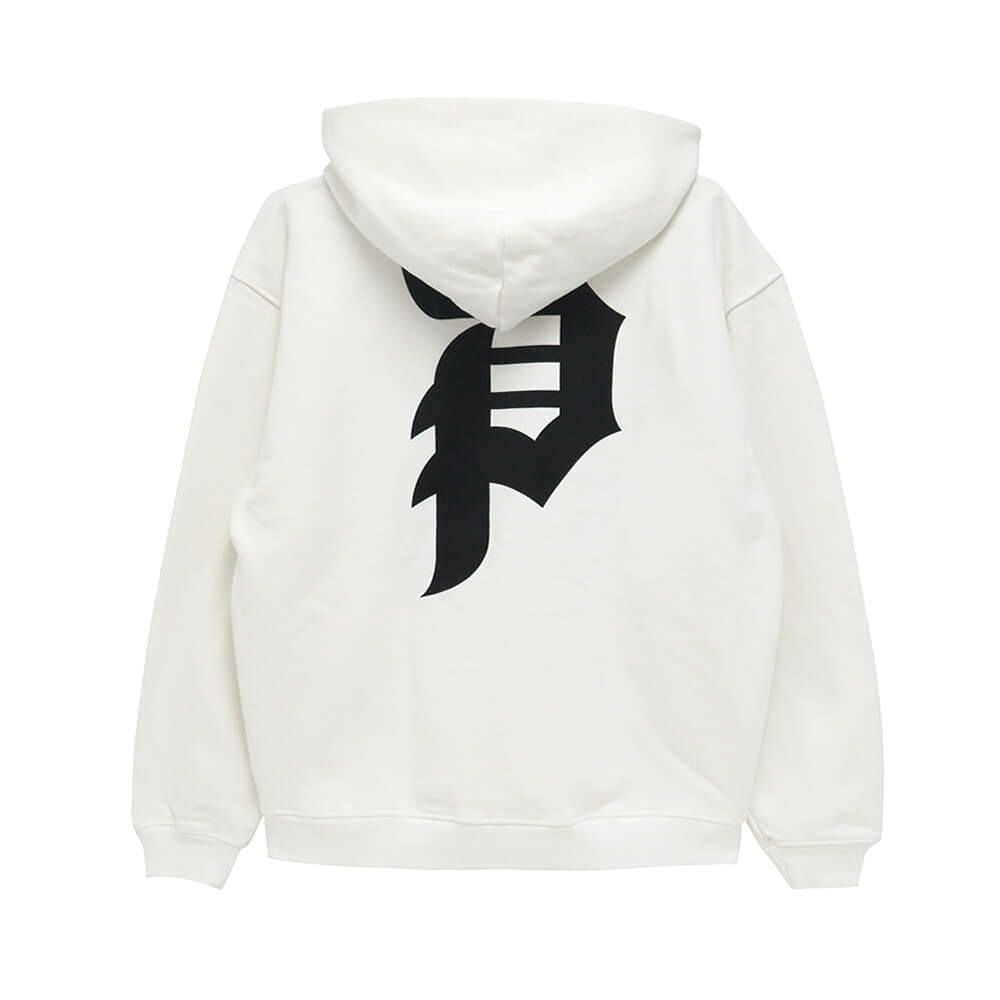 PRIMITIVE HOOD プリミティブ パーカー DIRTY P CREAM スケートボード スケボー 