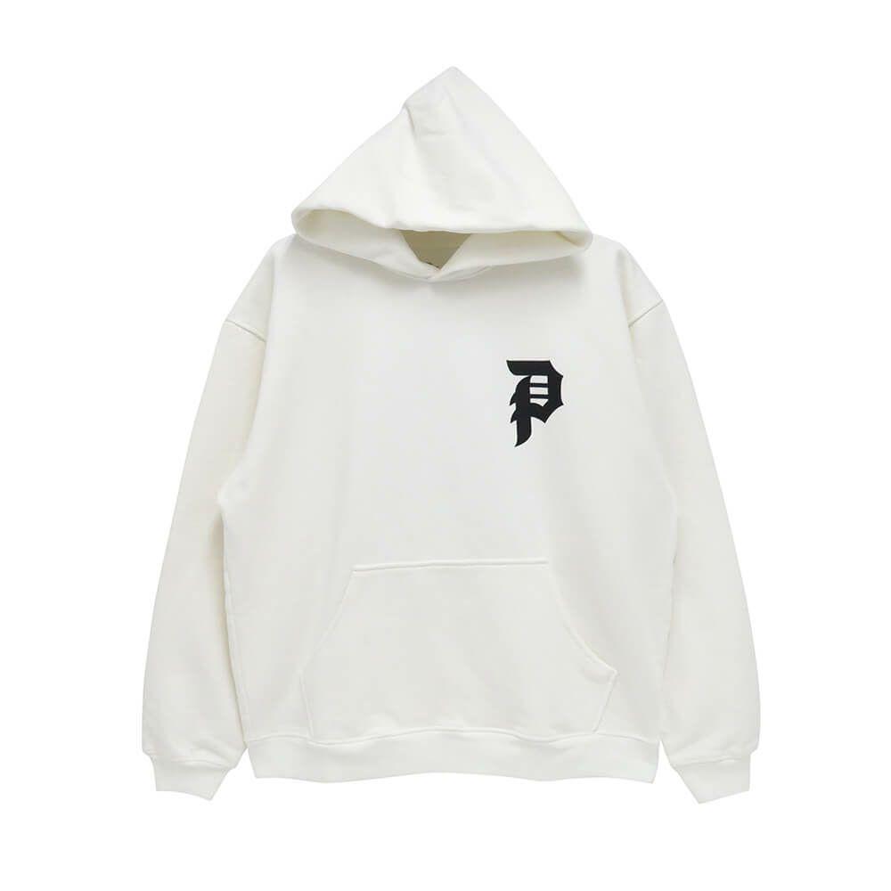 PRIMITIVE HOOD プリミティブ パーカー DIRTY P CREAM スケートボード スケボー 1
