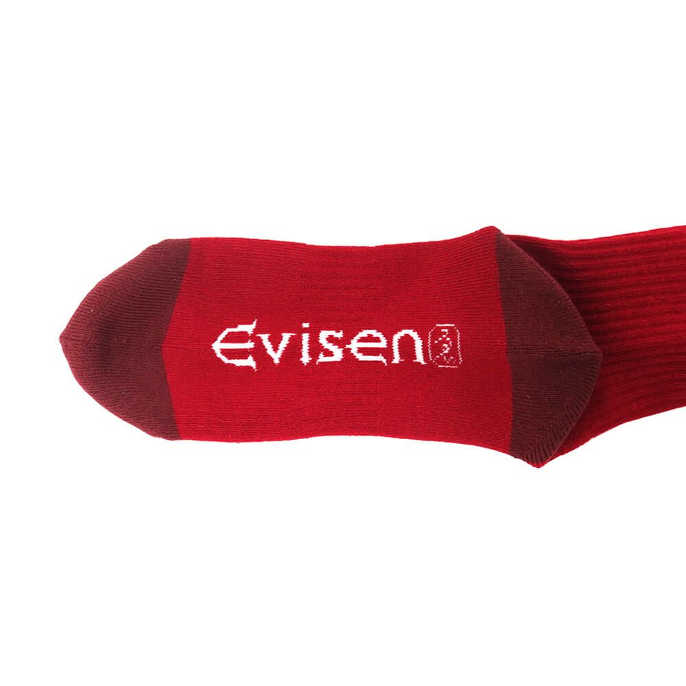 EVISEN SOCKS エビセン ソックス 靴下 SUSHI LOGO CARDINAL スケートボード スケボー 5