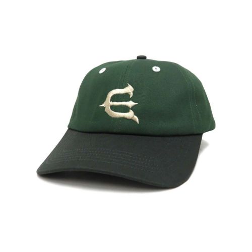 EVISEN CAP エビセン キャップ ONE-UP 6 PANEL FOREST スケートボード スケボー 