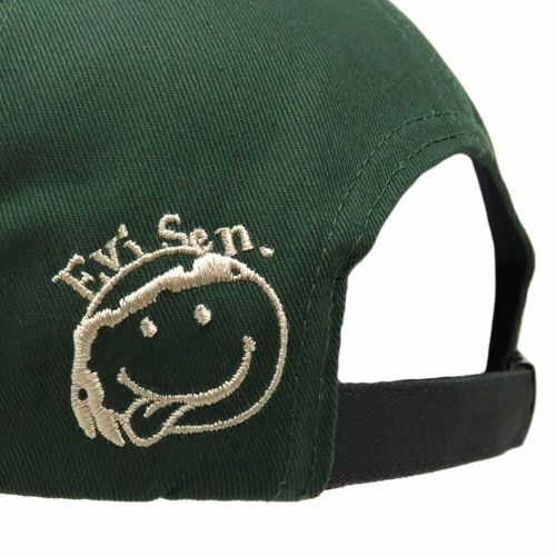 EVISEN CAP エビセン キャップ ONE-UP 6 PANEL FOREST スケートボード スケボー 2