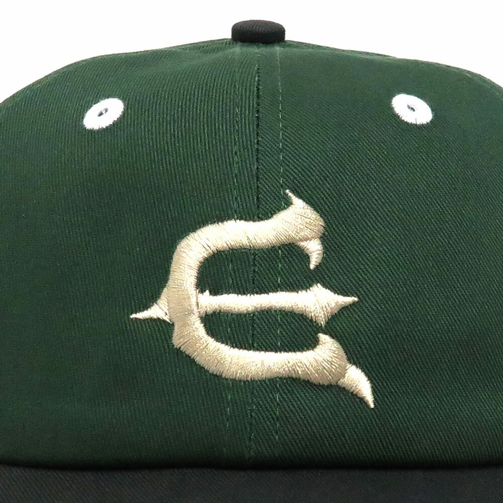 EVISEN CAP エビセン キャップ ONE-UP 6 PANEL FOREST スケート