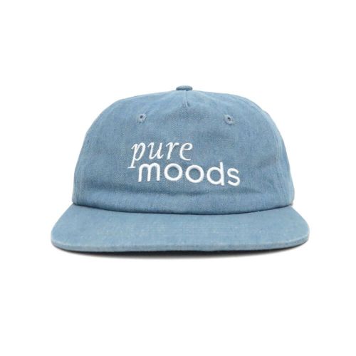 THEORIES CAP セオリーズ キャップ PURE MOODS DENIM STRAPBACK DENIM スケートボード スケボー 1