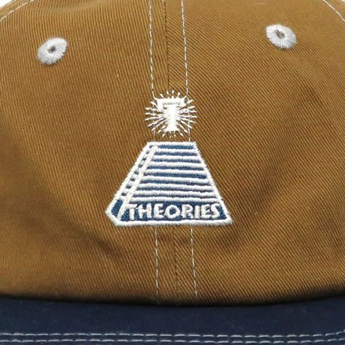  THEORIES CAP セオリーズ キャップ SCRIBBLE EMBROIDERED SNAPBACK COPPER/NAVY スケートボード スケボー 4