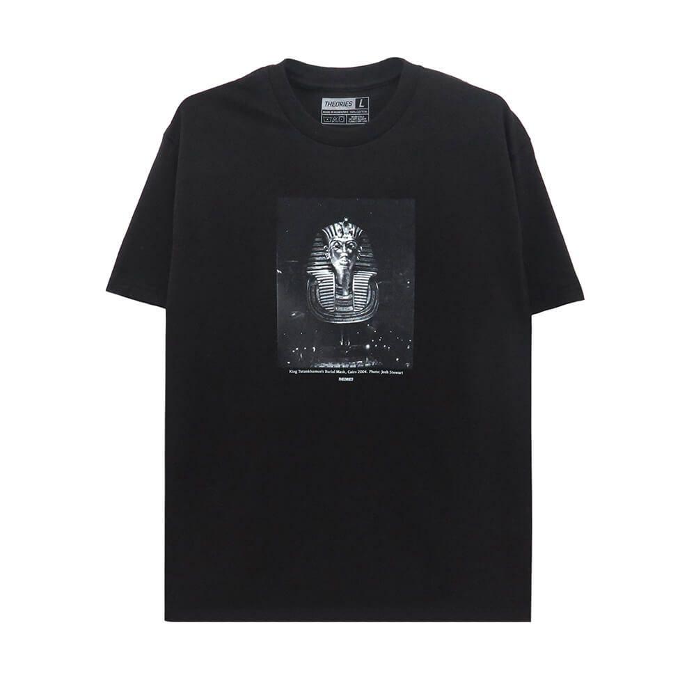 THEORIES T-SHIRT セオリーズ Tシャツ KING TUT BLACK スケートボード スケボー 