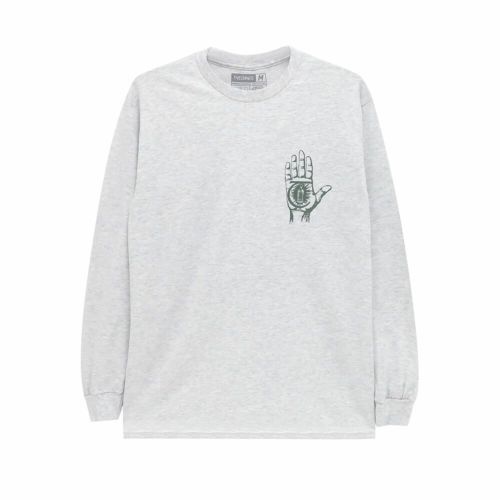 THEORIES LONG SLEEVE セオリーズ ロングスリーブTシャツ RASPUTIN ASH スケートボード スケボー 1