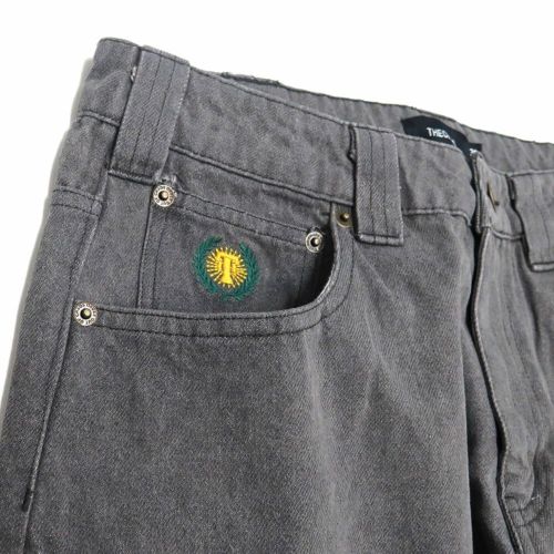  THEORIES JEANS セオリーズ パンツ ジーンズ PLAZA JEANS WASHED GREY スケートボード スケボー 1