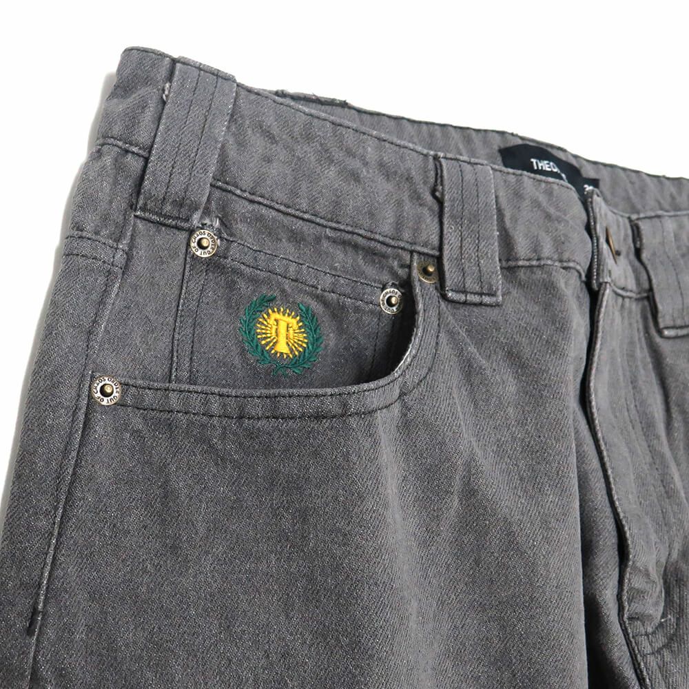 THEORIES JEANS セオリーズ パンツ ジーンズ PLAZA JEANS WASHED GREY スケートボード スケボー 1
