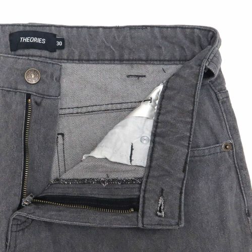  THEORIES JEANS セオリーズ パンツ ジーンズ PLAZA JEANS WASHED GREY スケートボード スケボー 3