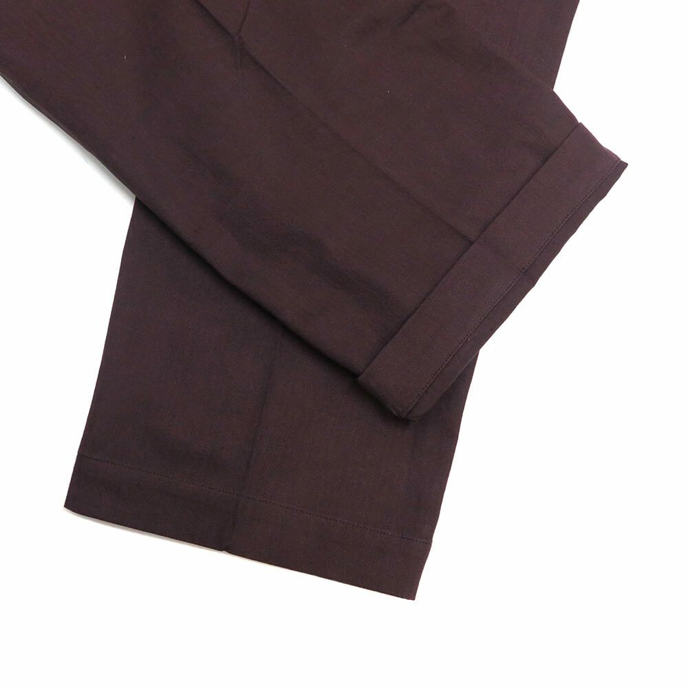 PASS~PORT PANTS パスポート パンツ ジーンズ HERRINGBONE LEAGUES CLUB DARK PLUM スケートボード スケボー 5