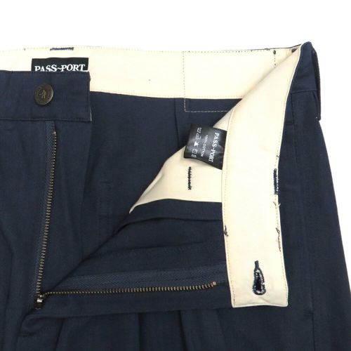 PASS~PORT PANTS パスポート パンツ ジーンズ HERRINGBONE LEAGUES CLUB NAVY スケートボード スケボー 3