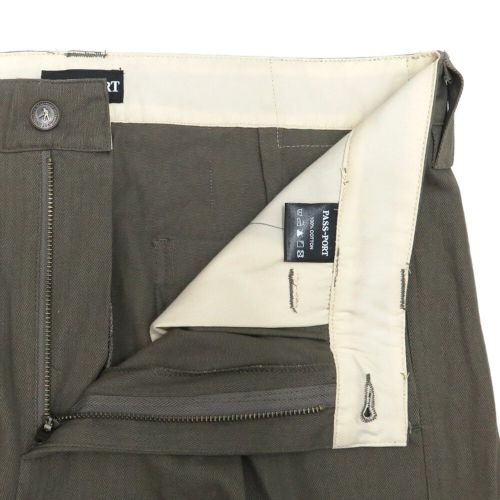 PASS~PORT PANTS パスポート パンツ ジーンズ HERRINGBONE LEAGUES CLUB OLIVE スケートボード スケボー 3