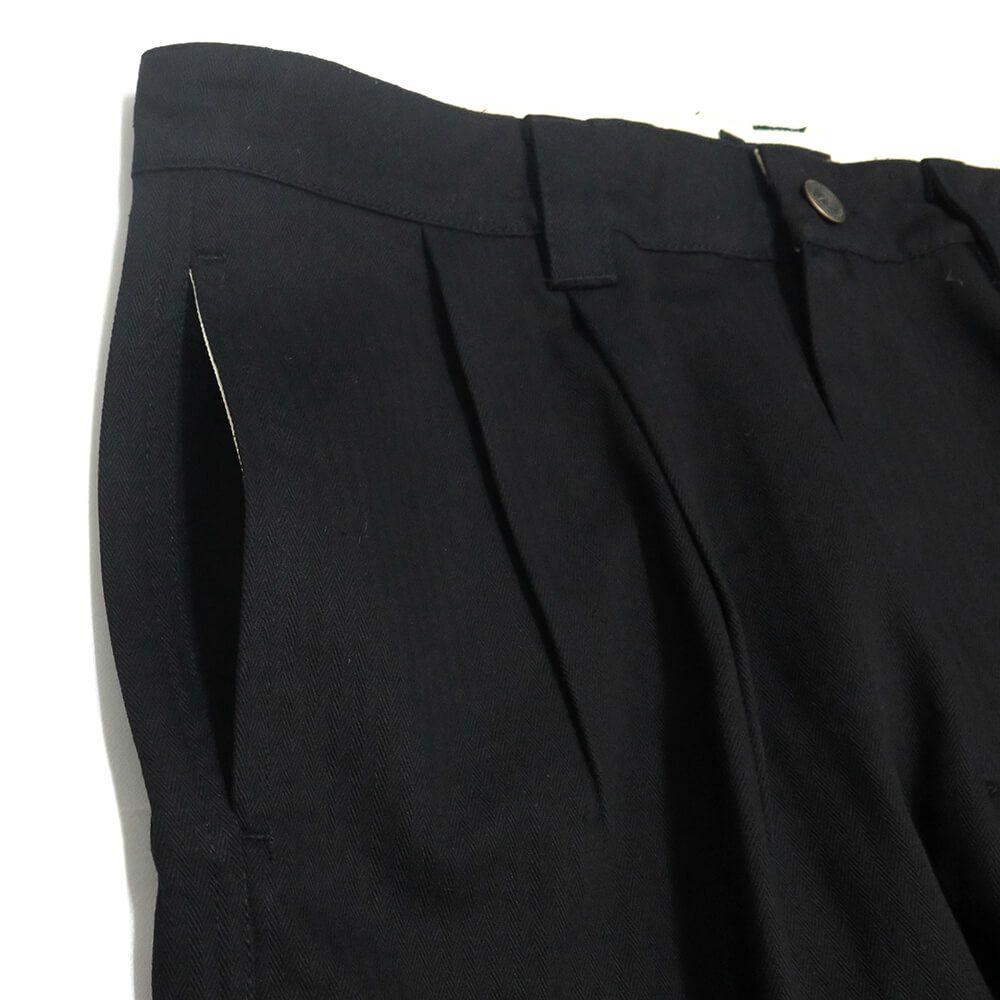 PASS~PORT PANTS パスポート パンツ ジーンズ HERRINGBONE LEAGUES CLUB BLACK スケートボード スケボー 1