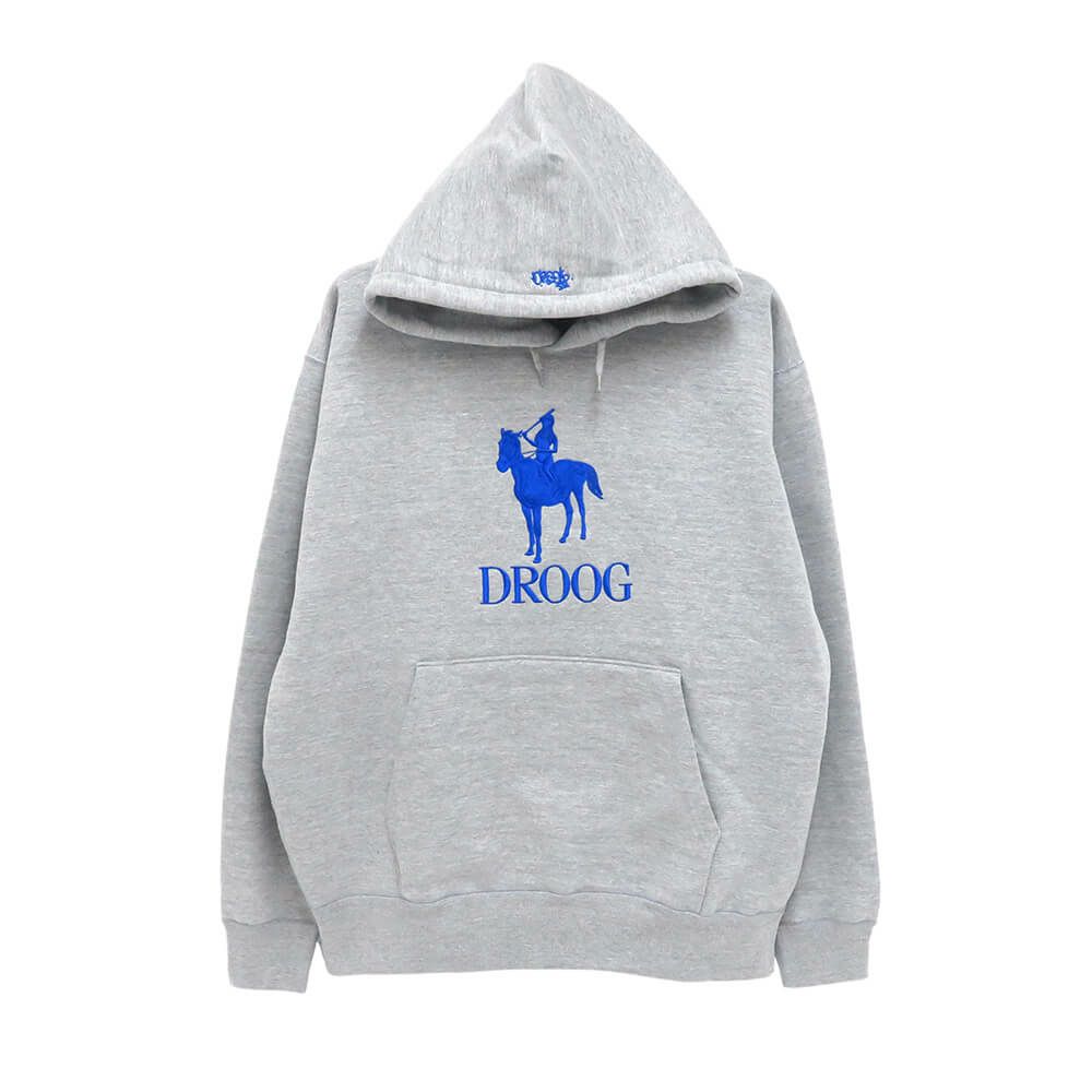 DROOG HOOD ドゥルーグ パーカー POLNO GREY スケートボード スケボー 