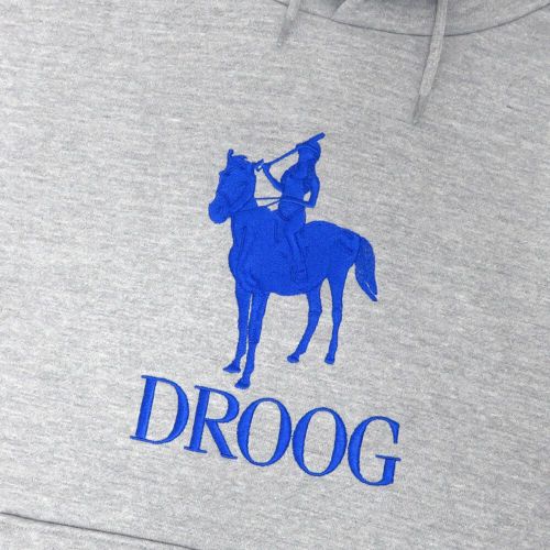 DROOG HOOD ドゥルーグ パーカー POLNO GREY スケートボード スケボー 1