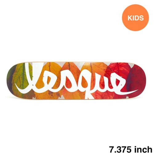 LESQUE DECK レスケ デッキ（子供用） TEAM AUTUMN LEAVES 7.375 スケートボード スケボー