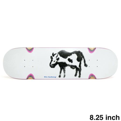 POLAR DECK ポーラー デッキ SHIN SANBONGI COW & DEVIL 8.25 WHEEL WELLS スケートボード スケボー