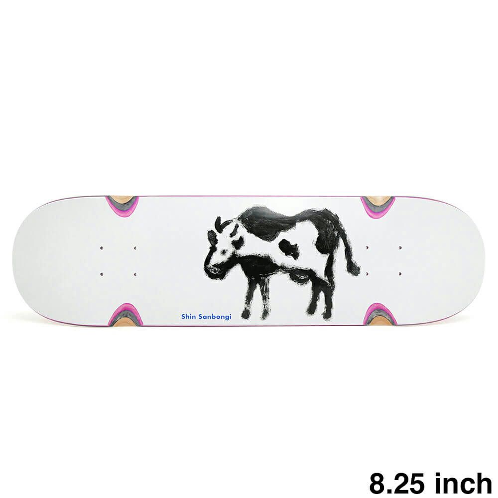 POLAR DECK ポーラー デッキ SHIN SANBONGI COW & DEVIL 8.25 WHEEL WELLS スケートボード スケボー
