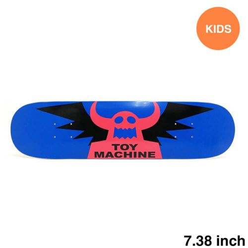 TOY MACHINE DECK トイマシーン デッキ（子供用） TEAM WINGED BLUE 7.38 スケートボード スケボー