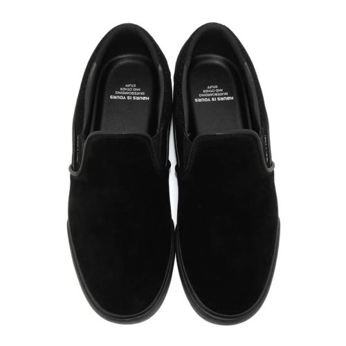 HOURS IS YOURS SHOES アワーズイズユアーズ シューズ スニーカー B1 HERMAN BLACK PERF スケートボード スケボー 1