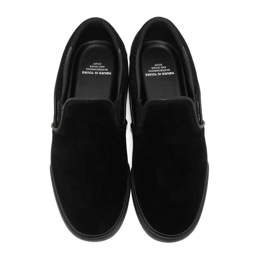 HOURS IS YOURS SHOES アワーズイズユアーズ シューズ スニーカー B1 HERMAN BLACK PERF スケートボード スケボー 1