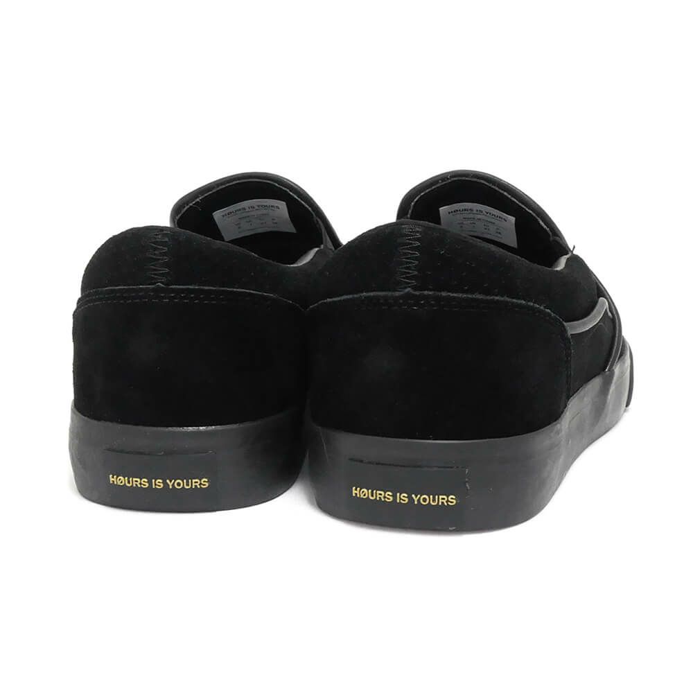 HOURS IS YOURS SHOES アワーズイズユアーズ シューズ スニーカー B1 HERMAN BLACK PERF スケートボード スケボー 2