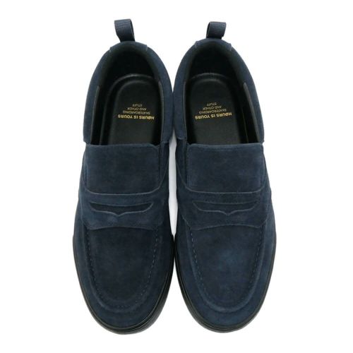 HOURS IS YOURS SHOES アワーズイズユアーズ シューズ スニーカー COHIBA SL30 DARK NAVY スケートボード スケボー 1